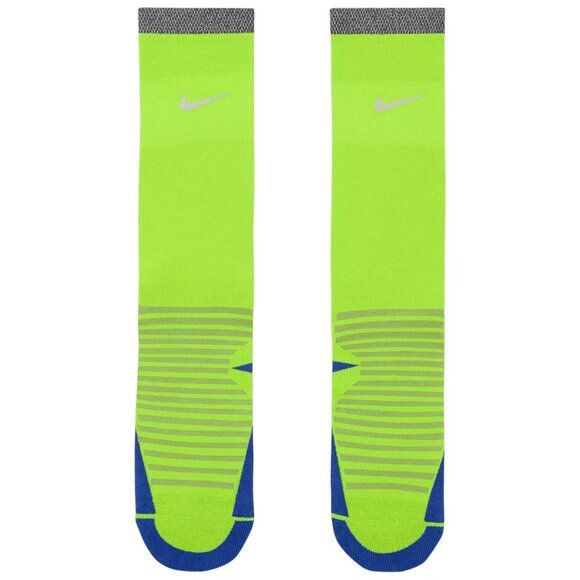 Nike Spark Cushioned Running Crew Socks Women 9.5-11 Men 8-9.5 Reflective 2 Pair - Picture 4 of 9
